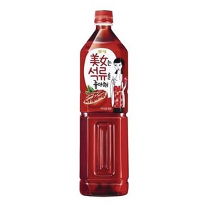 해태 미녀는 석류를 좋아해 로어슈거 1.5L 12PET