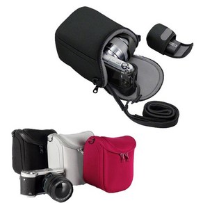 파나소닉 DMC GF3 Lumix LX100 용 카메라 케이스 가방 스트랩 포함, 1개