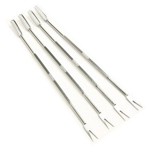 노르프로 스테인리스 스틸 해산물 포크 6.75인치  팩당 4개  1팩
