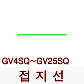 JL전기 피뢰주 접지선 피뢰침 낙뢰 감전방지 피레침 번개, GV4SQ(1M)