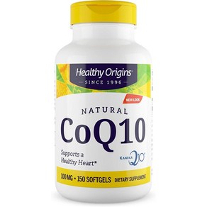 헬시오리진스 CoQ10 100mg 소프트젤 글루텐 프리 무설탕, 150정, 1개