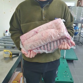 제주 돈마호크 흑돼지 프렌치랙 바베큐 통 프렌치렉 캠핑고기, 흑돼지 프렌치랙 1.2kg (4대), 1박스