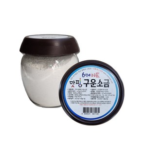 6형제소금밭 맛핌 천일염 신안 황토 구운소금, 1개, 420g