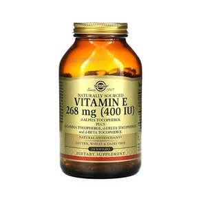 솔가 비타민E Vitamin E 268mg (400 IU) 소프트젤 250개입, 250정, 1개