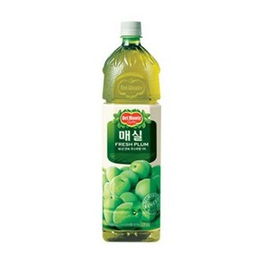 롯데칠성음료 델몬트 매실 로어 슈거, 1.5L, 6개