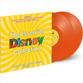 (수입2LP) V.A - The Essential Disney Collection (디즈니 베스트 주제곡 모음집) (오렌지 컬러)