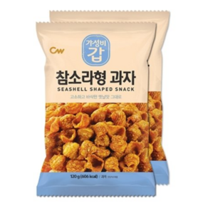 청우 참소라형 과자, 120g, 12개