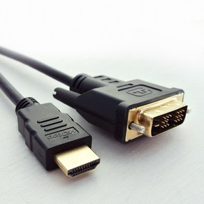 HDTOP HT-HD020 기본형 HDMI to DVI 케이블 (v1.1 2m 싱글)