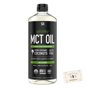 1183mL 스포트리사치 오가닉 MCT 오일 유기 코코넛유래 100% 케토 비건 Spots Reseach Oganic Oil 코스트코 SPICE샵 한정 상표 등록, 1개, 1g