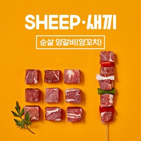 (당일발송)쉽새끼 뉴질랜드산 6개월 양꼬치 400g + 소스4종무료(냉동)