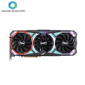 2080TI ZOTAC RTX 3070 Ti 3080 PGF용 그래픽 카드 팬 GA92S2U DC12V 046A 4 핀 RTX3070Ti RTX3080 RTX3080Ti 87mm, 2) Left fan