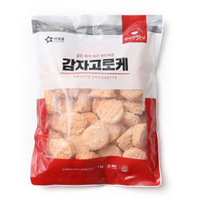[먹깨비네] 아워홈 감자고로케 1kg 실속제품, 1개