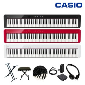 CASIO 카시오 디지털피아노 전자피아노 프리비아 PX-S1100, 레드, 1개