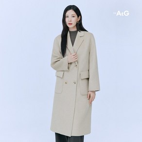 더엣지 24FW 메리노울 핸드메이드 더블코트