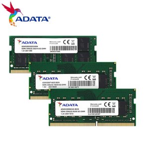 ADATA SODIMM 메모리 모듈 노트북 노트북용 메모리 램 DDR4 3200MHz 8GB 6GB 32GB, 1개