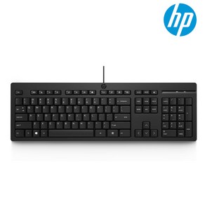 HP 125 Wired Keyboard 유선 키보드 사무용 266C9AA