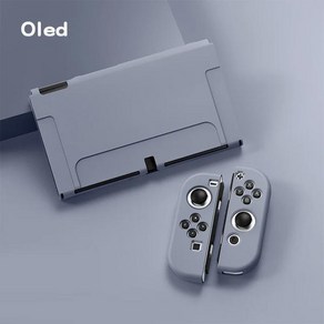 닌텐도 스위치용 보호 쉘 OLED 스크린 디스플레이 NS 컨트롤러 호스트 콘솔 게임 패드 TPU 소프트 커버 보호대 케이스