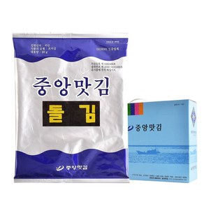 중앙맛김 보령 대천김 돌김, 20g, 16개