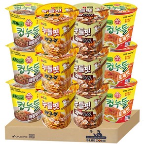 [블루존] 컵누들핏 꾸덕면 (찜닭3+로제3+짜파구리3+카구리3)