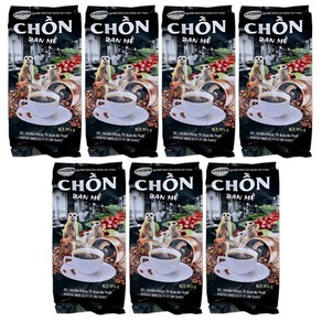 베트남 위즐커피 족제비커피 원두 스페셜티 로부스타 CHON Ban Me Thuot Ca Phe 분쇄형 500g, 7개