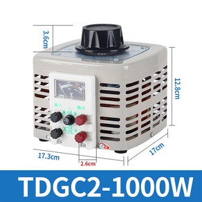 출력 조절기 TDGC21KVA 슬라이 전압 장치 슬라이닥스 대형 승압기, 1000W, 액정 시계 0-250V 조절 가능