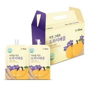 자연그대로 스파우트 도라지배즙 (총60팩 100 ×1팩), 60개