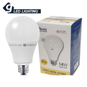 건식14W 주백색 LED전구 컨버터 내장형 긴수명, 단일옵션, 1개
