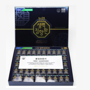 생력침향환 농협 100환 쇼핑백증정 활력증진 HACCP, 1개, 3.75mg