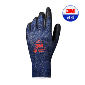 3M 525윈터 Winte 겨울용 방한장갑 라텍스 Palm코팅 Navy [1Pai], 1개