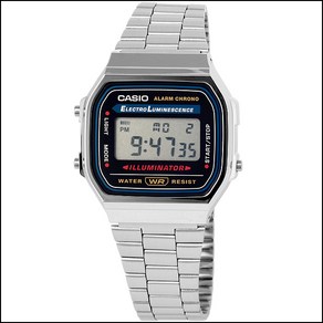 타임플래닛 CASIO A168WA-1 카시오 시계 메탈밴드