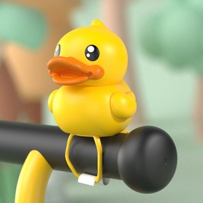 BDuck 러버덕 악세사리 자전거 오토바이 킥보드, 1개, 1.BDuck 기본