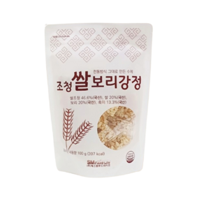 조청 쌀보리강정, 1개, 100g