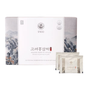 [강개상인 본사 공식몰] 고려 홍삼차 골드 (3g 50포), 1세트, 3ml