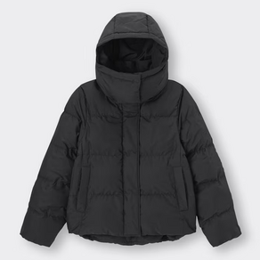 GU 지유 패딩 다운 HEAT PADDED BLOUSON 09 BLACK L