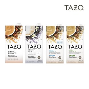 타조 차이티 라떼 클래식 밀크티 그린티 말차라떼 946ml / Tazo Latte 32 Oz