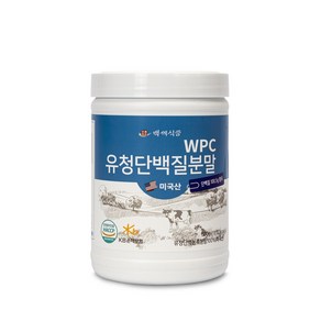 백세식품 WPC 유청단백질 분말 300g통 30일분, 300g, 2개