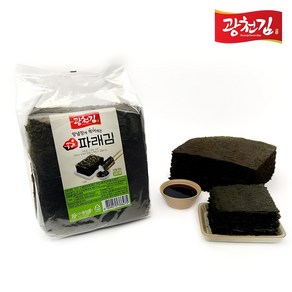 [광천김] 양념장에 찍어먹는 구운 파래김 150g(100매), 150g, 1개