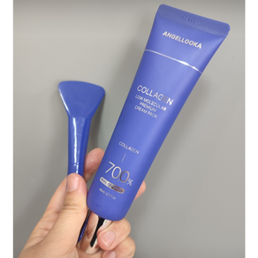[본사정품] 엔젤루카 콜라겐700 초저분자 프리미엄 크림팩 물광 글루타티온 엔젤루카마스크팩, 1개