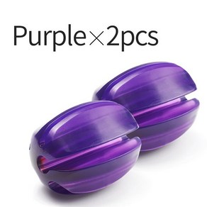 떡밥그릇 낚싯대 고정 볼 로드 미니 보호 충돌 방지 견인기 스토퍼 낚시 액세서리, 03 Puple 2PCS, 2개