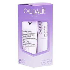 CAUDALIE 프랑스 정품 꼬달리 비노테라피스트 핸드크림30ml + 립밤4.5g 세트, 1개