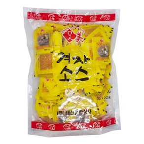 태산 맛미 겨자소스, 600g, 3개