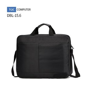 [대진씨앤엠] 노트북 서류가방 TGIC COMPUTER [DBL-15.6] [15.6형/블랙], 1개