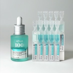 (한정)아누아 피디알엔 히알루론산 캡슐 100 세럼 30ml 기획 (+눈물세럼 1mlx10ea)