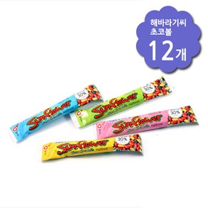 해바라기씨 초코볼 12개 - 코스트코 간식 낱개상품 초콜릿, 10g