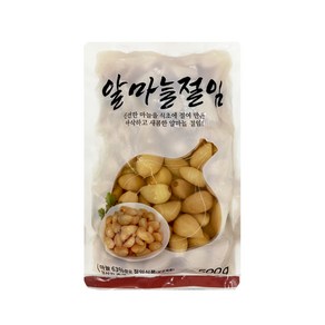 실내포자 이자카야 식당 밑반찬 KW 알마늘 절임 반찬 500g, 1개