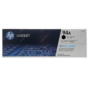 HP 정품 LASERJET CF294A 토너 검정 94A, 색상