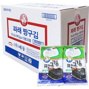 해동 짱구 미니도시락김 2g*10봉, 600g, 1개