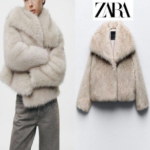 ZARA 자라 페이크퍼 자켓 겨울 코트