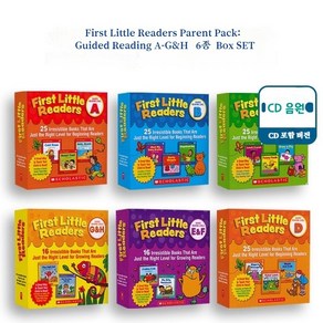 퍼스트 리틀 리더스 가이드 리딩 Fist Little Reades Paent Pack: Guided Reading 132권 풀컬러 스토리북( CD 포함 )