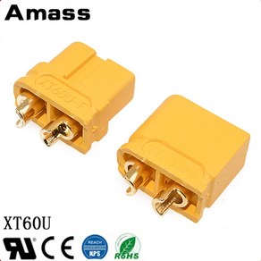 AM-XT60U 신형 Amass XT60U F/M, 암2개_숫2개, 1개